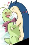  blush claws couple eyes_closed female flower kurisu licking looking_at_viewer male meganium nintendo open_mouth penetration pok&#233;mon pokemon pussy sex straight sweat tears tongue typhlosion vaginal vaginal_penetration video_games 