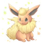  blue_eyes eve_(artist) flareon pok&eacute;mon solo 