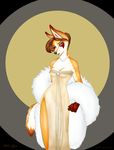  1920s 2004 canine classy dress female frisket fur glamour melissa_o&#039;brien pearls silk solo stole 
