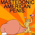  anthro big_penis cum male nanimoose oversized_penis penis solo 