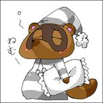  animal_crossing doubutsu_no_mori lowres nintendo raccoon tanuki tanukichi_(doubutsu_no_mori) tom_nook 