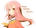  happy_birthday hayate_no_gotoku! katsura_hinagiku kinokosuke long_hair pink_hair school_uniform serafuku solo yellow_eyes 