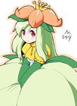  crown flower lilligant nintendo personification plant_girl pokemon 