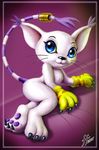  14-bis cat digimon feline female fernando_faria gatomon nude solo 