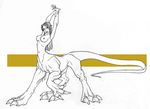  awesome breasts dragon female nude scalie solo taur unknown_artist 
