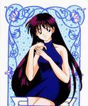  bishoujo_senshi_sailor_moon dress hino_rei long_hair minidress official_art purple_eyes sailor_mars short_dress 