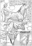  animal anus butt comic cum cum_inside equine female feral furronika horse human internal interspecies male moan oh_exploitable penetration penis pussy straight sweat unfinished vaginal vaginal_penetration zoo 