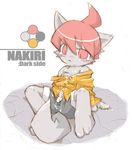  blush canine cub cum cute little_egoist male nakiri penis solo wolf 