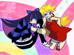  bad_anatomy honekoneko panty_&amp;_stocking_with_garterbelt panty_(character) panty_(psg) stocking_(character) stocking_(psg) yuri-0609 