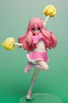  baka_to_test_to_shoukanjuu cheerleader figure highres himeji_mizuki legs long_hair photo pink_hair smile thighs 