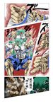  hair_between_eyes highres jojo_no_kimyou_na_bouken kochiya_sanae muscle parody rorikon_(youkon) touhou 