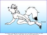  1993 bbs canine caught dithering female fox lance_rund nude solo trap 