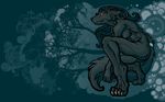  canine female nude pseudo_manitou simple_background solo tame wallpaper widescreen wolf 