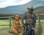  bear blackburn bovine bull chubby collar cum horns masturbation nude penis uncut 