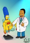  julius_hibbert marge_simpson tagme the_simpsons xl-toons 