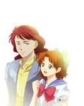  age_difference bishoujo_senshi_sailor_moon bow couple hair_bow hairbow happy nephrite nephrite_(sailor_moon) oosaka_naru osaka_naru short_hair smile 