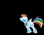  black_background blue blue_body desktop equine female feral friendship_is_magic hair horse mammal multi-colored_hair my_little_pony pegasus plain_background pony rainbow rainbow_dash_(mlp) rainbow_hair solo unknown_artist wallpaper wings 