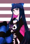  blush dress goth gothic honekoneko panty_&amp;_stocking_with_garterbelt sitting stocking_(character) stocking_(psg) 