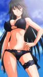  bikini black_hair infinite_stratos long_hair orimura_chifuyu swimsuit 