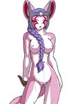  breasts chetorian feline female furball nude pussy solo 