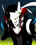  bad_id bad_pixiv_id electricity green_eyes highres holding hyper-red izanagi mask persona persona_4 solo 