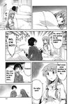  1girl amano_yukiteru comic esuno_sakae gasai_yuno greyscale highres mirai_nikki monochrome 