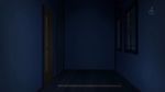  animated animated_gif blue_hair corridor dark denpa_onna_to_seishun_otoko door dump flying gif hallway kneeling long_hair on_knees open_eyes pajamas polite push pushing rejected sitting surprised throw throwing toss touwa_meme 