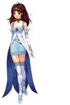  dress okazaki_takeshi tagme thighhighs 