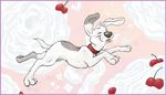  canine cherry colonel_strawberry colonel_strawberry_(character) dog male mammal safe whipped_cream 