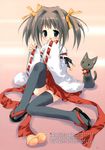  loli miko morinaga_korune tagme thighhighs 