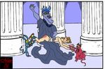  animated disney hades hercules pain panic 