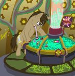  brown_hair console crossover cutie_mark doctor_who doctor_whoof_(mlp) doctor_whooves_(mlp) equine feral friendship_is_magic hair horse male mammal my_little_pony pony solo tardis unknown_artist 