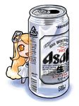  anthropomorphization asahi beer chibi hirai_yukio 