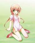  green_eyes ixpellia loli mahou_shoujo_lyrical_nanoha mahou_shoujo_lyrical_nanoha_vivid orange_hair 