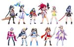  bow game_sprite gun hasumi_eri hilda_rize himeki_luna hioh_kaede ikuse_ayane katana kutuna_haruka kutuna_yui lilith_(vanpri) mirumachi_kurumi mitonoya_saki natalia_glinka sugeno_tomoaki sword tagme teddy_bear vanguard_princess weapon 