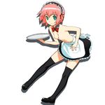  initial-g tagme thighhighs topless waitress 