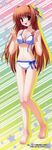  bikini hoshiful ikegami_akane kusuhara_kotone mizugi stick_poster 