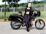  breasts code_lyoko fayt happy large_breasts motorcycle nice oppai sexy smirk tits yumi 