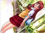  casual_romance_club houkago_ren-ai_club red_eyes red_hair school_uniform 