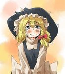  blonde_hair braid crying crying_with_eyes_open fang hat kirisame_marisa open_mouth solo taker_(flamestorm) tears touhou wavy_mouth witch_hat 