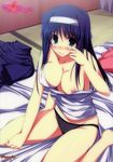  cleavage haruiro_ouse nipple_slip pantsu yuuki_makoto 
