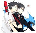  ao_no_exorcist okumura_rin okumura_yukio tagme 