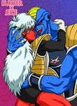  burter dragon_ball dragonball dragonball_z hug jeice yaoi 