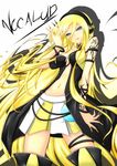  blonde blue_eyes headphones lily lily_(vocaloid) vocaloid 