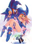  cleavage dark_magician dark_magician_girl nomura_ryouji pantsu yugioh 