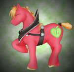 big_macintosh_(mlp) cutie_mark draft_horse equine feral friendship_is_magic harness horse male mammal my_little_pony pony redlioness solo unknown_artist 