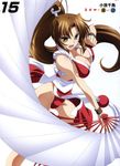  cleavage izumi_mahiru king_of_fighters mahirutei queen&#039;s_gate shiranui_mai 