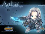  armor arthas_menethil black chibi sword wallpaper warcraft world_of_warcraft 
