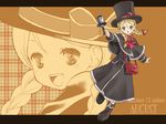  august_(coyote_ragtime_show) braid coyote_ragtime_show gothic_lolita hat lolita_fashion takano_natsuki top_hat wallpaper 