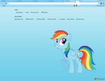  background blue friendship_is_magic google_chrome my_little_pony rainbow_dash_(mlp) 